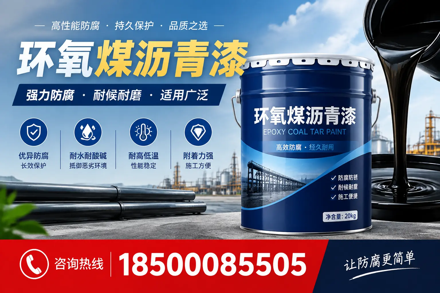 环氧煤沥青漆在不同气候条件下的表现分析，台州适用性